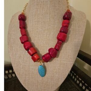 Minu MJ Statement Necklace ~ Must -have for Fashinistas! Boho Eclectic Oiriginal